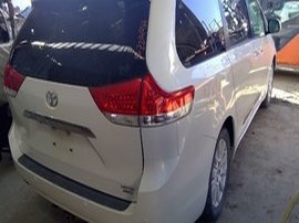 2012 TOYOTA SIENNA, WHITE, LIMITED, 3.5L, AWD,  Z24914